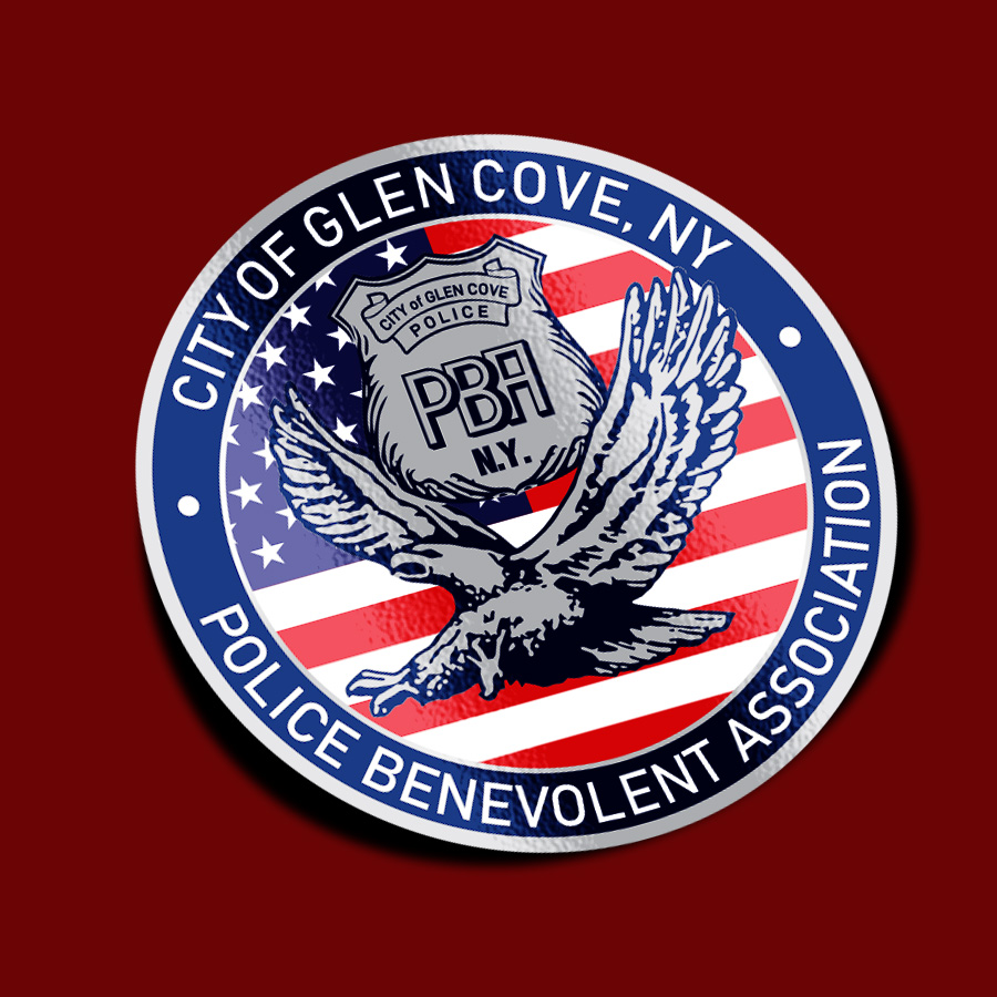 Glen Cove NY PBA Sticker Nassau County