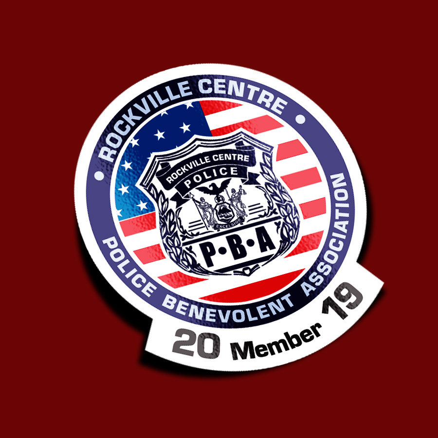 Rockville Centre PBA Sticker 2019