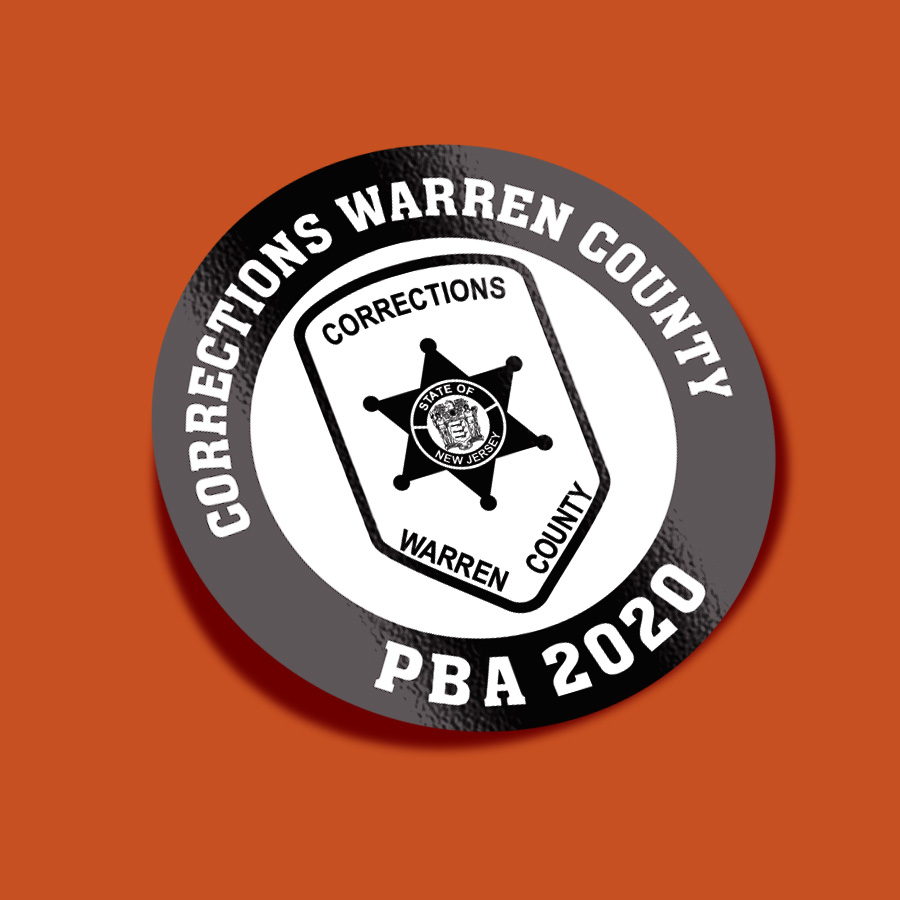 Warren County NJ PBA Sticker